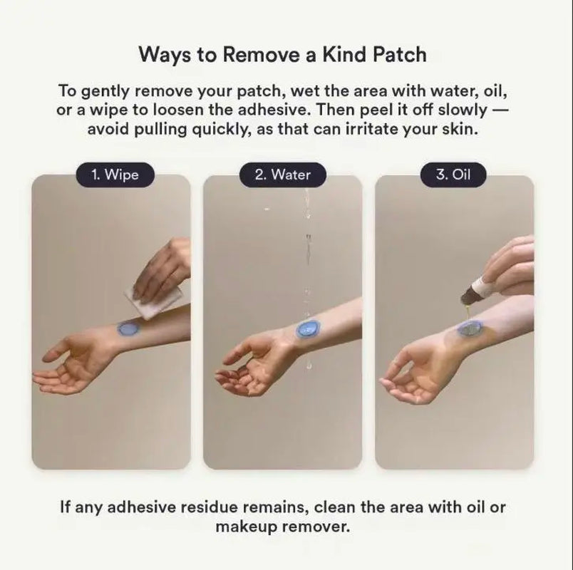 Kind Patches: 30 Berberine Patches, Steady Release, Vegan, 1 Month Pack