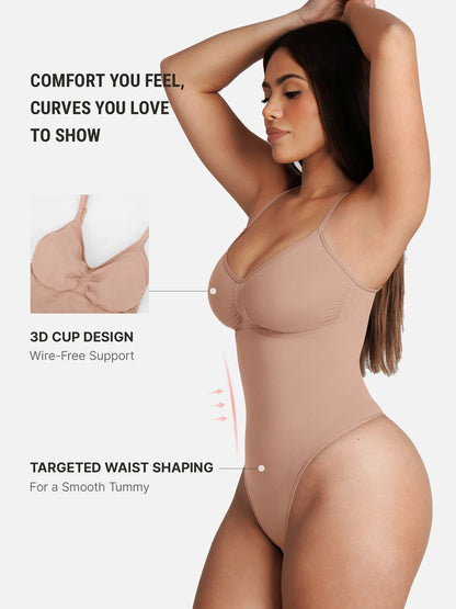 Seamless Backless Adjustable Bodysuit