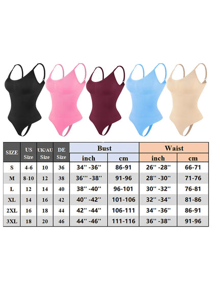 Shapewear Bodysuit Tummy Control Seamless Underwear