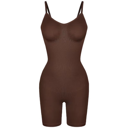 New Bodysuit Shapewear Women Tank Top Tummy Control Full Body Shaper anti Chafing Shorts Slimming Waist Trainer Butt Lifter