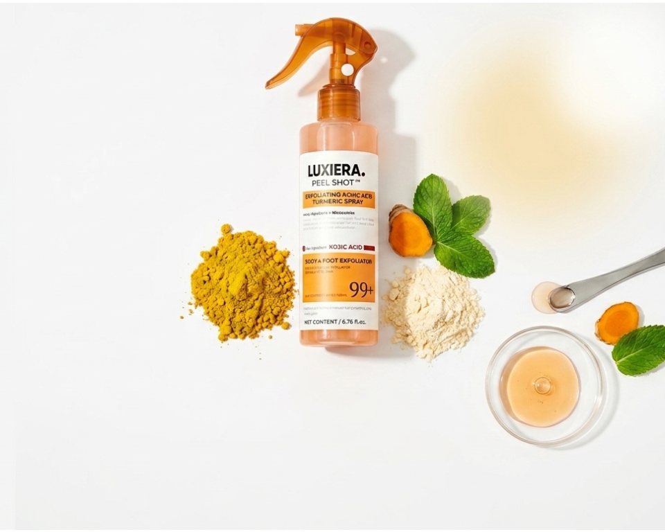 The Luxiera™ Radiant Glow Duo Peeling kit
