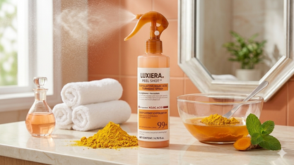 The Luxiera™ Radiant Glow Duo Peeling kit