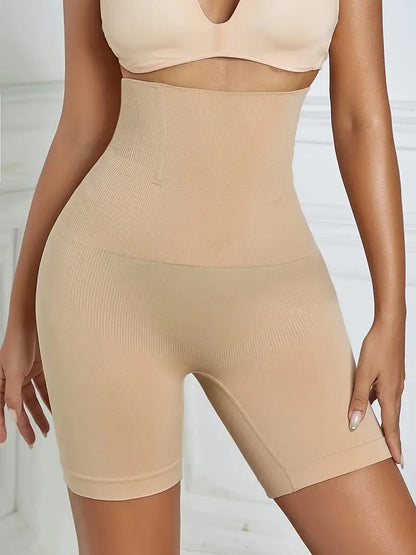 Hot High Waist Shaping Control Panties Boyshort Tummy Control Butt Lifting Slim Shorts Women'S Underwear Shapewear Body Shaper