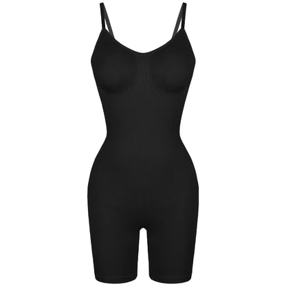 New Bodysuit Shapewear Women Tank Top Tummy Control Full Body Shaper anti Chafing Shorts Slimming Waist Trainer Butt Lifter