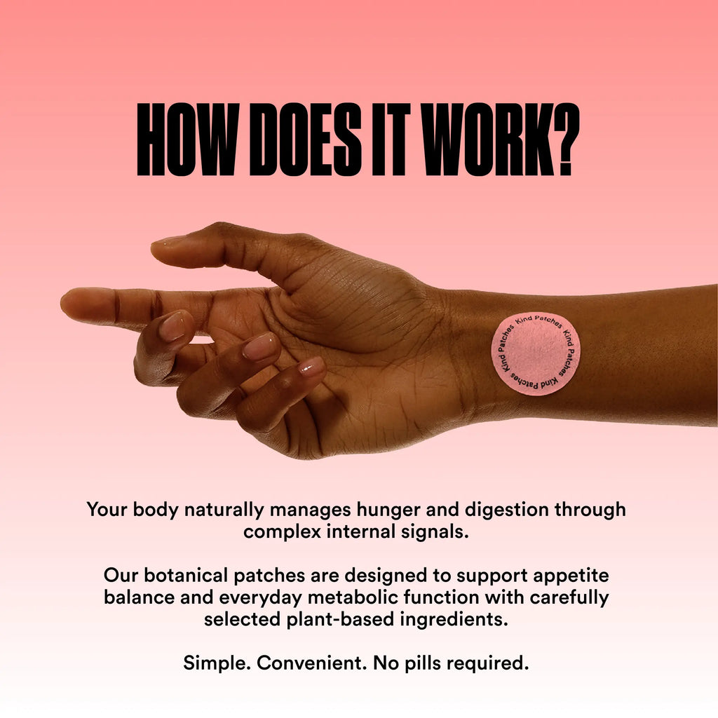 Kind Patches: 30 Berberine Patches, Steady Release, Vegan, 1 Month Pack