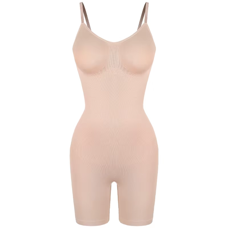 New Bodysuit Shapewear Women Tank Top Tummy Control Full Body Shaper anti Chafing Shorts Slimming Waist Trainer Butt Lifter