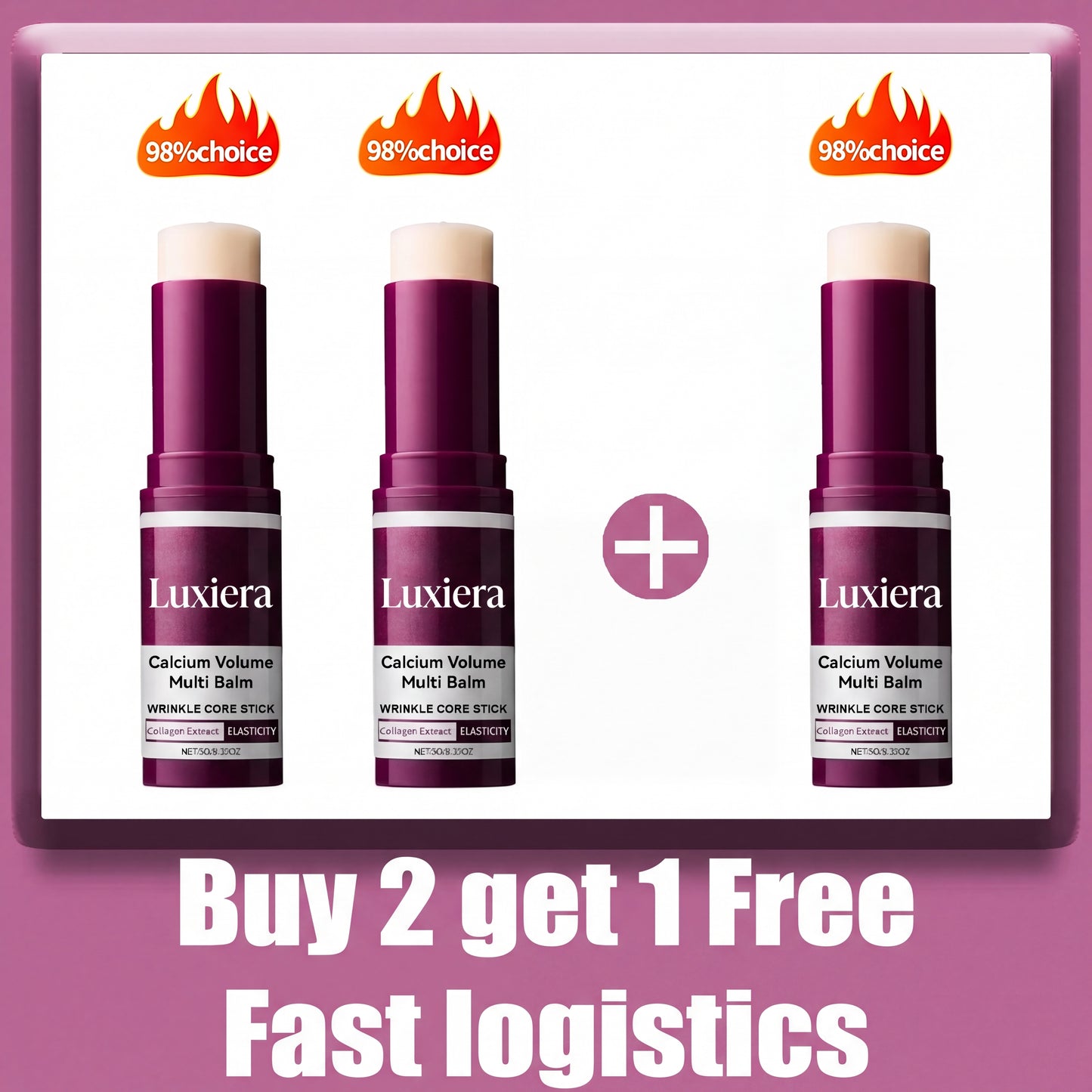 Luxiera™ Calcium Volume Multi Balm Korean Skincare Stick