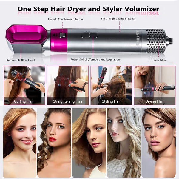 Luxiera™ 5 In 1 Hair Styler Pro | Stunning Salon Quality Looks In Just Minutes